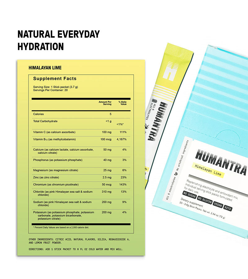 Humantra - Himalayan Lime Box (20 sachets) – Ventum Middle East